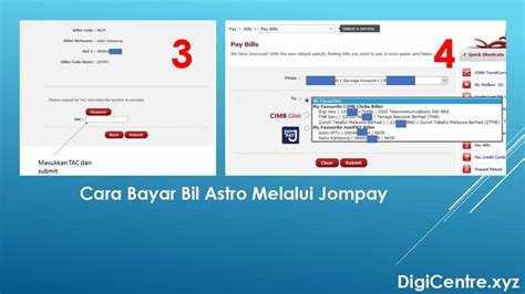 Register dulu, baru dapat tengok jumlah bil. 3 Cara Bayar Bil Astro Melalui Online, SMS & Cimb Clicks ...