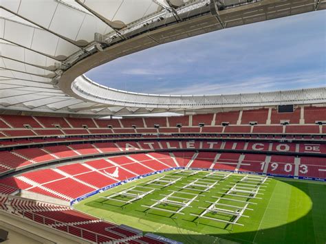 Stadion Wanda Metropolitano Madrid 2017 Structurae