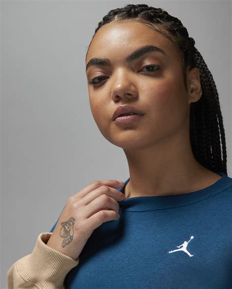 Jordan Brooklyn Fleece Womens Crew Neck Sweatshirt Nike Za