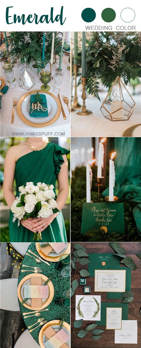 30 Sophisticated Emerald Green Wedding Ideas 2023