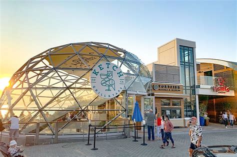 The brig's fish tacos use fried fish. Great views within Brigantine at Portside Pier | San Diego ...