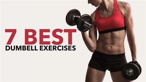 Best Dumbbell Exercises For Women Full Body Workout Youtube