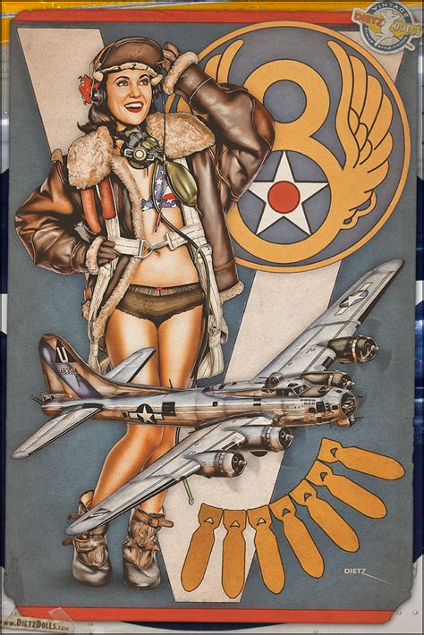 Aviation Pinup B 17 Flying Fortress By Warbirdphotographer On DeviantArt
