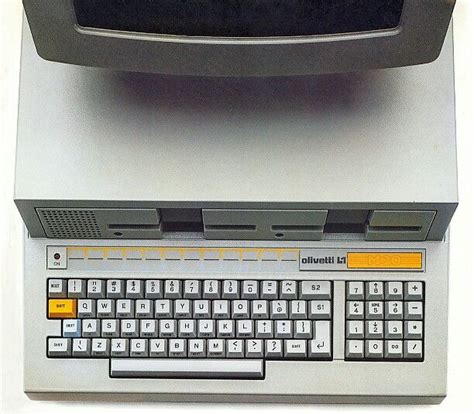 The m20 incorporates the most advanced computer technology available, combining highly reliable large scale integration with innovative and compact design. Olivetti M20 Personal Computer keyboard