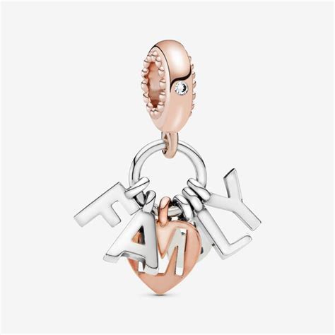Buchstaben mom, teils in 925 sterlingsilber. Family Buchstaben Charm-Anhänger | Pandora