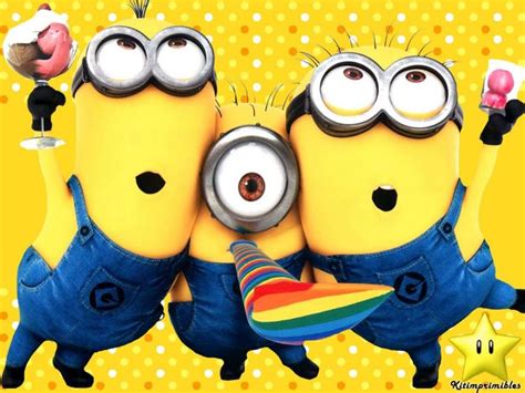 Solo revisa las fotos en la galería de arriba y descubre por ti mismo el nuevo look de carell. Pin Kit Imprimible Minions De Mi Villano Favorito Diseñá Tarjetas on Pinterest | Feliz ...