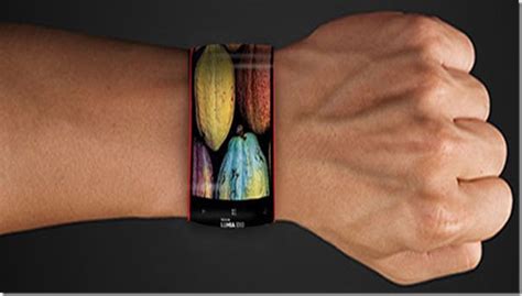 Tech Information Nokia Lumia 1080the Flexible Smartphone On Wrist