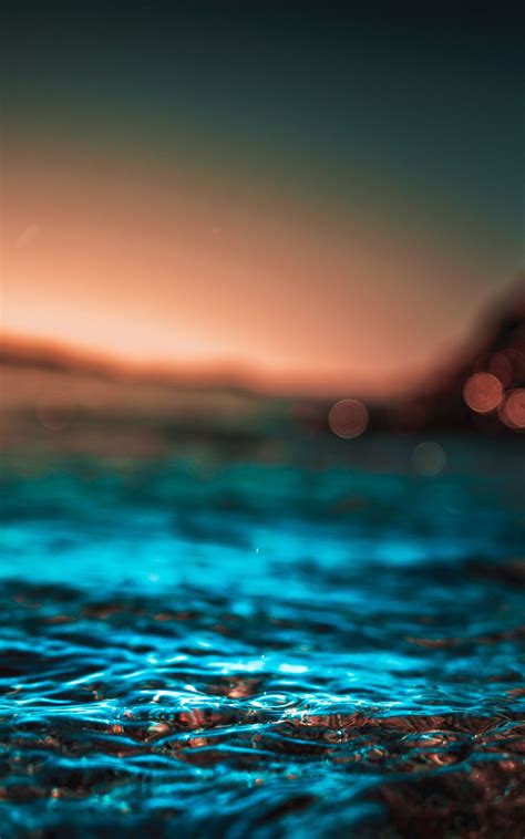 800x1280 Dawn Depth Of Field Dusk Ocean Sea Sunrise Sunset Water Nexus