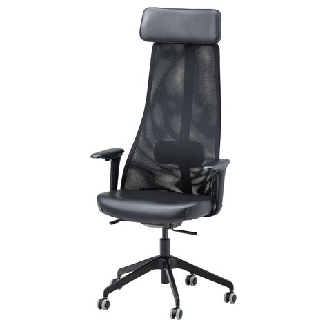 Jaervfjaellet Office Chair With Armrests Glose Black  1009906 Pe827773 S5 