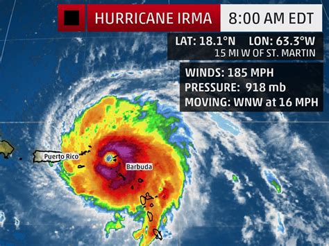 Tracking Hurricane Irma Models Predict The Storm To Shift East