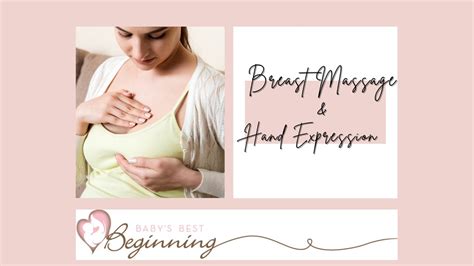 easy and effective breast massage and hand expression for breastfeeding pumping moms youtube