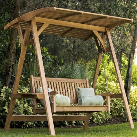 Weitere ideen zu gartenschaukel, garten, schaukel. Tolle Vorschläge für Gartenschaukel aus Holz - Archzine.net