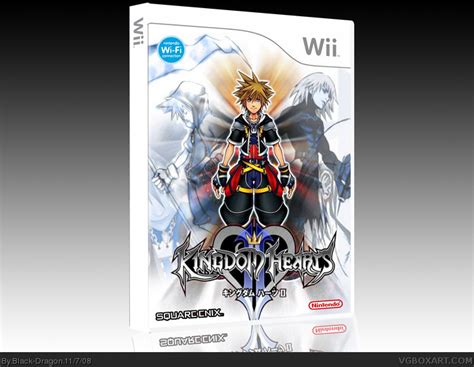 Kingdom Hearts Wii Wii Box Art Cover By Black Dragon