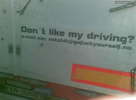Dont Like My Driving Rfunny