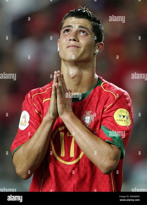 Cristiano Ronaldo Portugal 2004 Greece Hi Res Stock Photography And