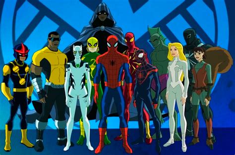 Shield Trainees Ultimate Spider Man Animated Series Wiki Fandom