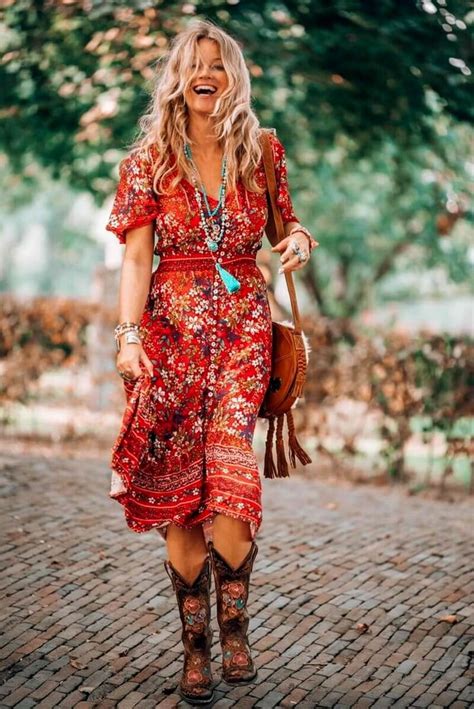 how to look fabulous in bohemian style dresses living style ideas