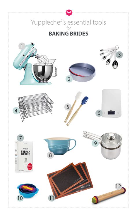 Our 12 Essential Tools For Baking Brides