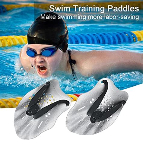 Contour Swim Paddles Hand Swim Training Hand Paddles With Adjustable