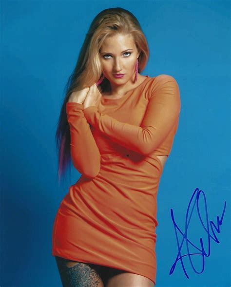 Anastasia Yankova Signed X Photo Bellator Mma K Model Picture