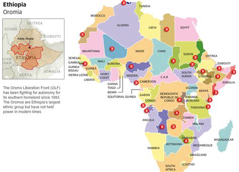 The Separatist Map Of Africa Interactive Gisetc