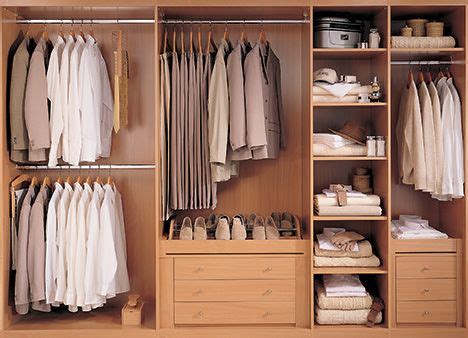 While small bedrooms face the shortage of storage space, most of us end up stacking one thing on top of another. Popular internal layout for wardrobes - hanging and ...