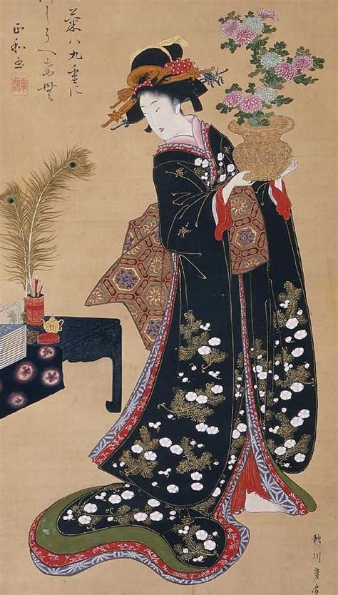 The Kimono Gallery Japanese Art Prints Japanese Drawings Japanese