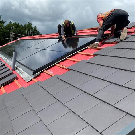 Roof Integrated Solartile Marley Solar Roof Tiles