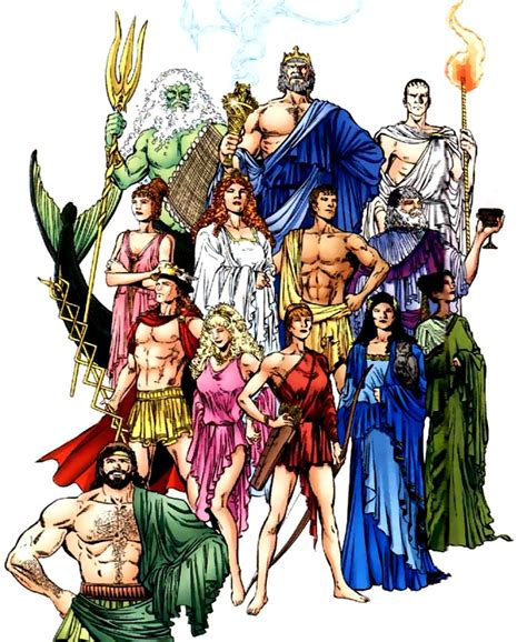 Image Olympian Greek Pantheon 12 Gods Warriors Of Myth Wiki
