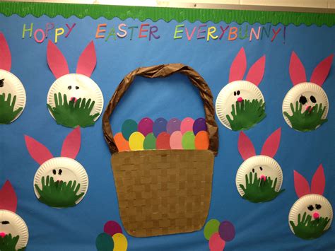 Beautiful Bulletin Board Ideas For Easter Leaving Preschool Poem