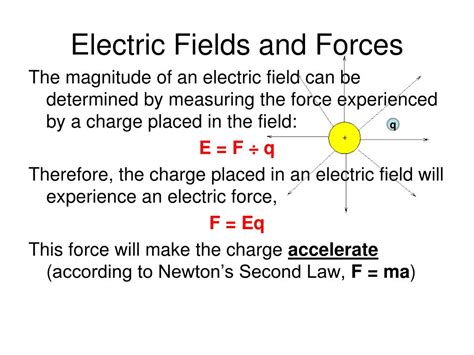 Ppt Electric Fields And Forces Powerpoint Presentation Free Download