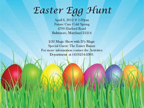 Hamilton - Lauraville Main Street News: Easter Egg Hunt at Future Care
