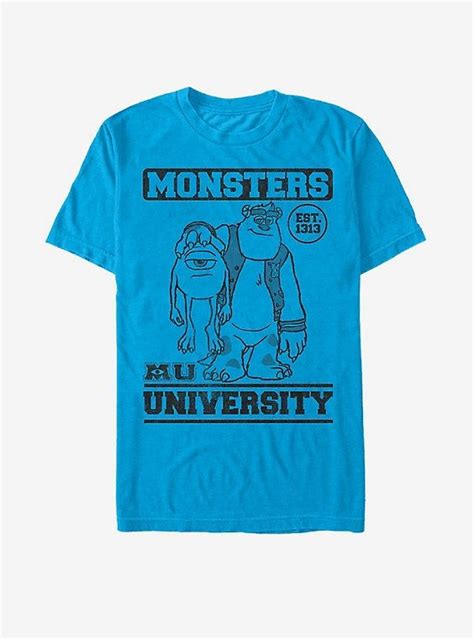 disney pixar monsters university college friends est 1313 t shirt monster university