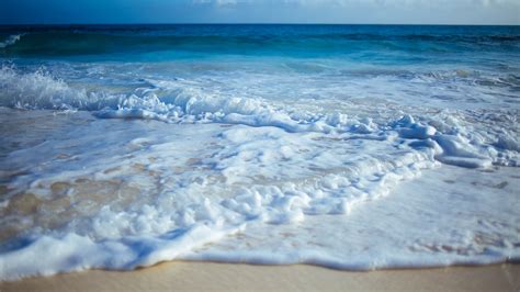 Beach Sand Waves Surf 4k Waves Sand Beach