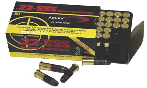 22lr 60gr Aguila Sss Solid Ammo Box 50 Rds