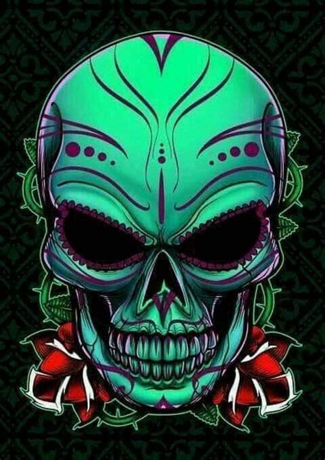 Pin By Tracyann Ruotilio On Just Skulls Skull Art Skull Wallpaper