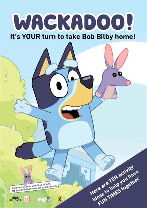 Bluey And Bob Bilbys Activity Pack Penguin Books Australia