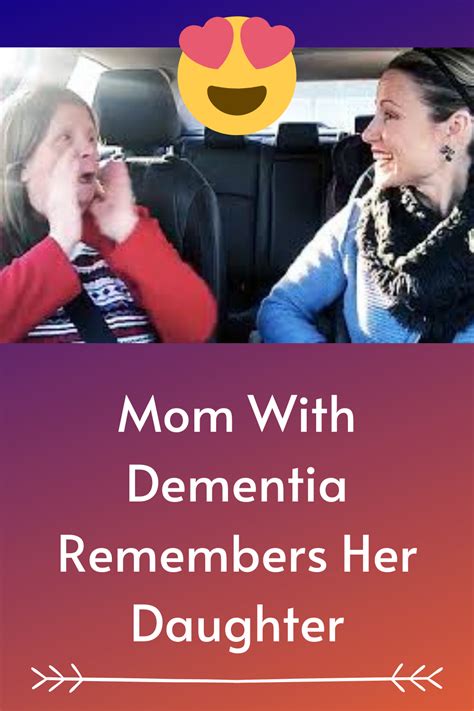 Mom With Dementia Recognizes Daughter For Brief Moment Shows Dementia