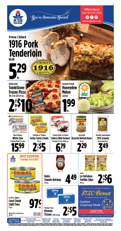 Kta Ads For Weekly Deals And Sales