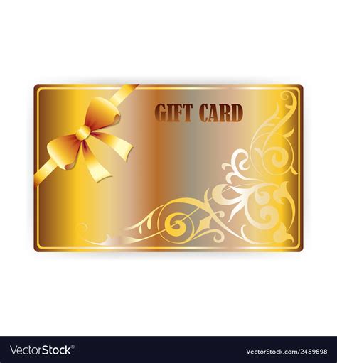 Razer gold (formerly known as rixty code) is the unified virtual credits for gamers worldwide. Gold gift coupon gift card Royalty Free Vector Image