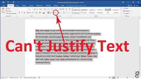 How To Justify A Paragraph In Word Eatblue
