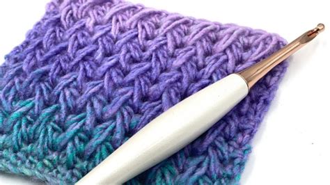 Learn To Crochet The Feather Stitch Through The Loop Yarn Craft