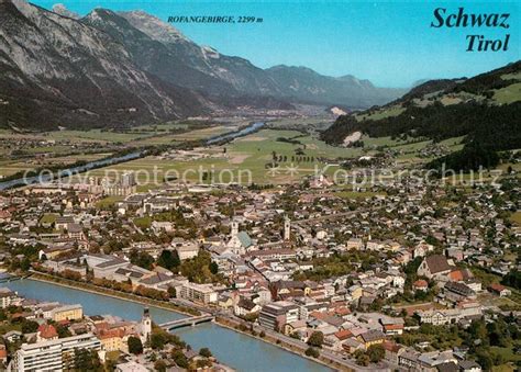 Zusätzlich biete ich ihnen auch noch andere sonderleistungen, wie. AK / Ansichtskarte Schwaz_Tirol mit Rofangebirge ...