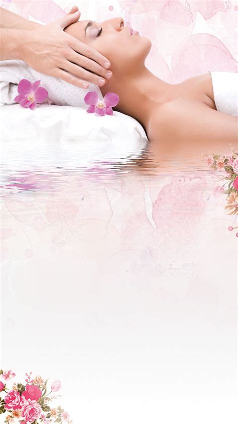 Pink Beauty Spa Spa Care H5 Background Material Spa Facial Facial Massage Facial Care Beauty