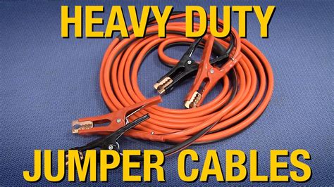 Jumpstart Your Car 20 Heavy Duty Jumper Cables Eastwood Youtube