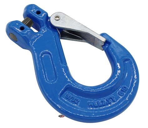 G 80 12 Forged Clevis Sling Hook With Safety Latch Hkc Slg12 G80