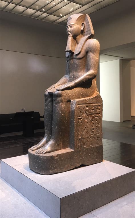 The Statue Of Ramesses Ii The Pharaoh Of Egypt During His Rule