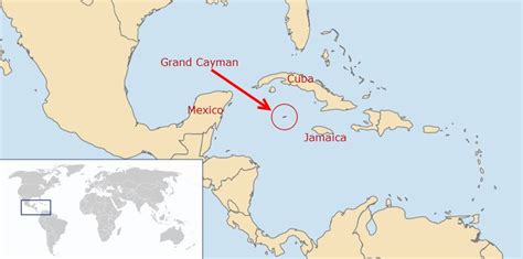 Cayman Islands Map Location