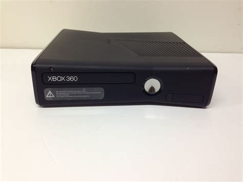 Microsoft Xbox 360 S Slim 250gb Model 1439 Video Game Console Black