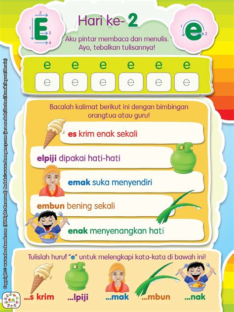 Belajar Menulis Kalimat Untuk Anak Tk Homecare24